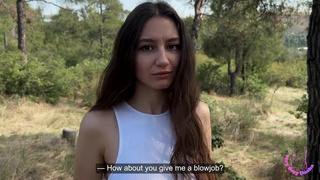 Дай я в тебя войду, а с кончей на лице из леса и сама выйдешь