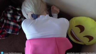 Дядя Коля долбит любимую племянницу за долги ее отца
